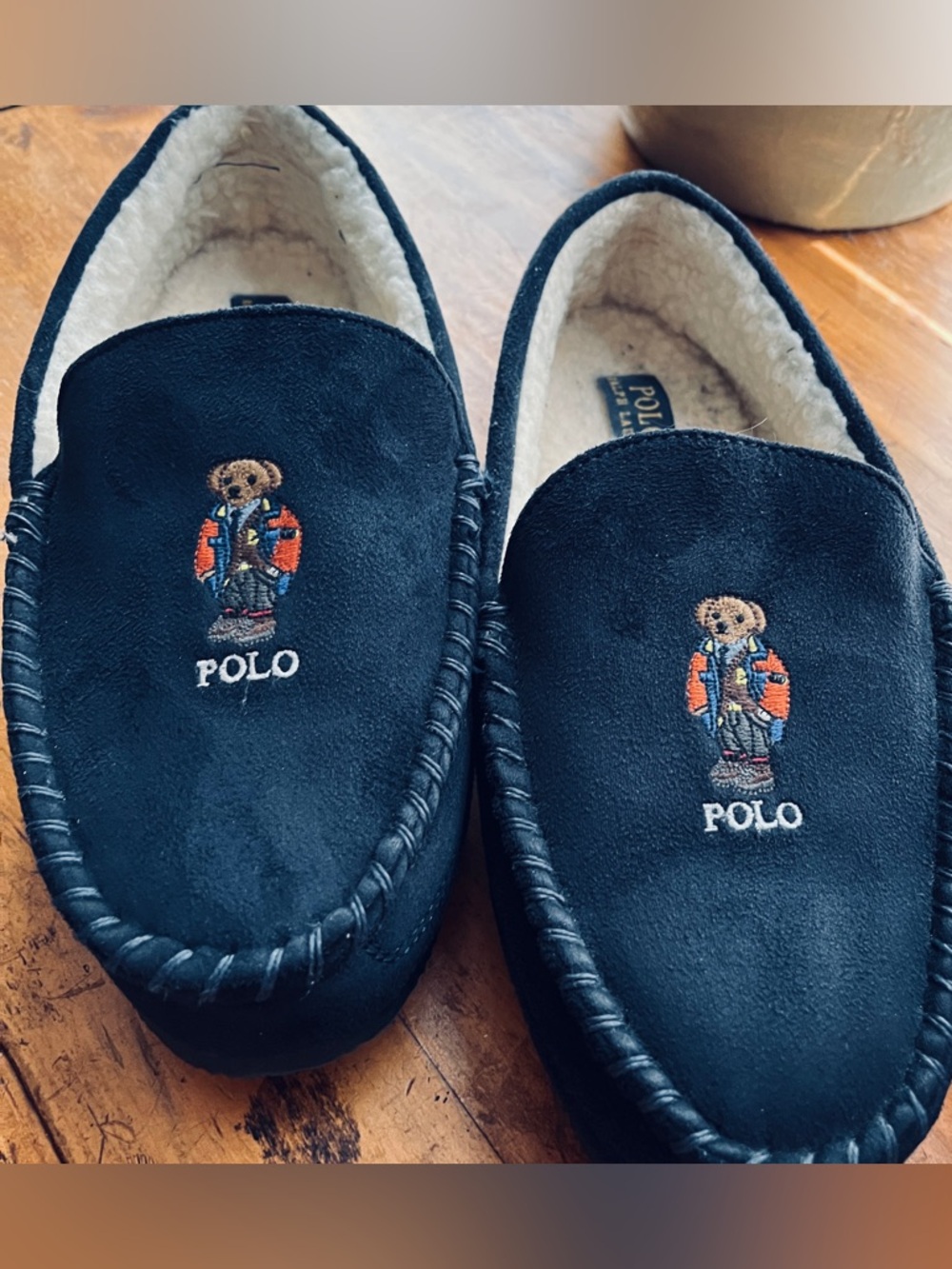 POLO DEZI BEAR MENS SLIPPERS